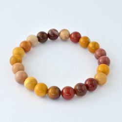 Bracelet Jaspe mookaite